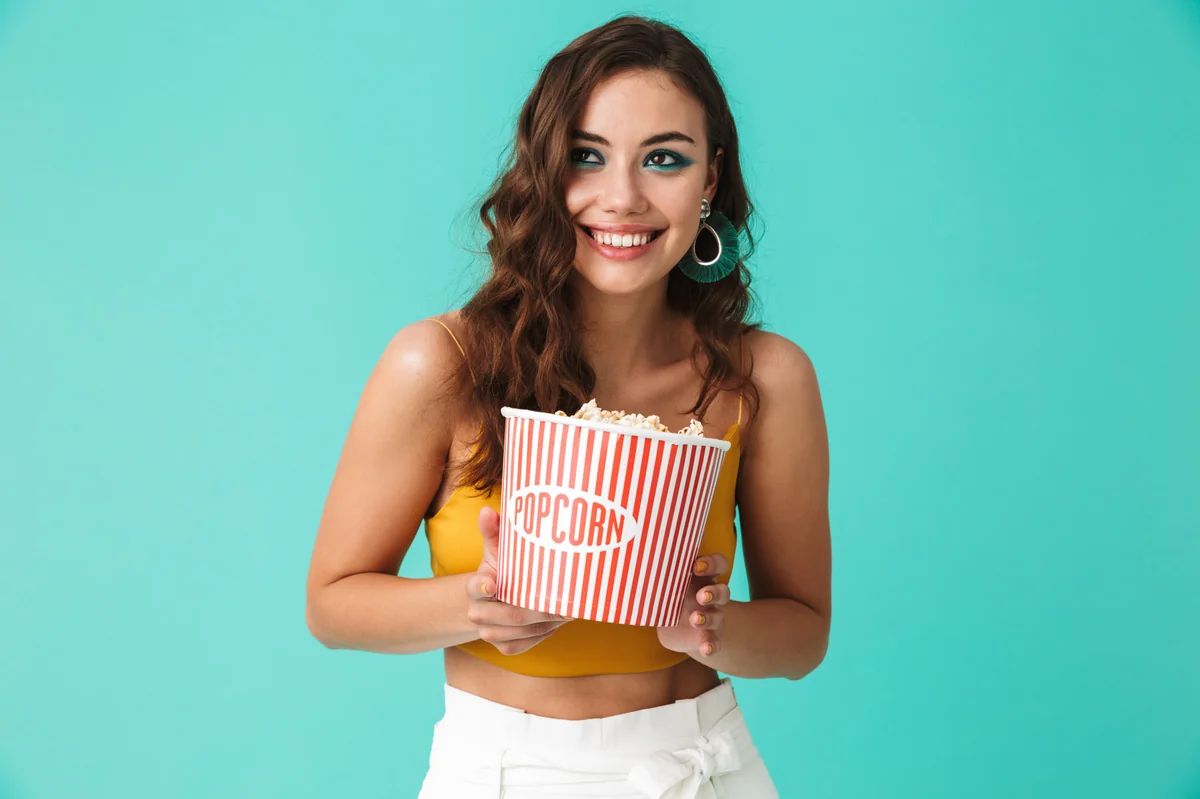 automatic popcorn vending machine